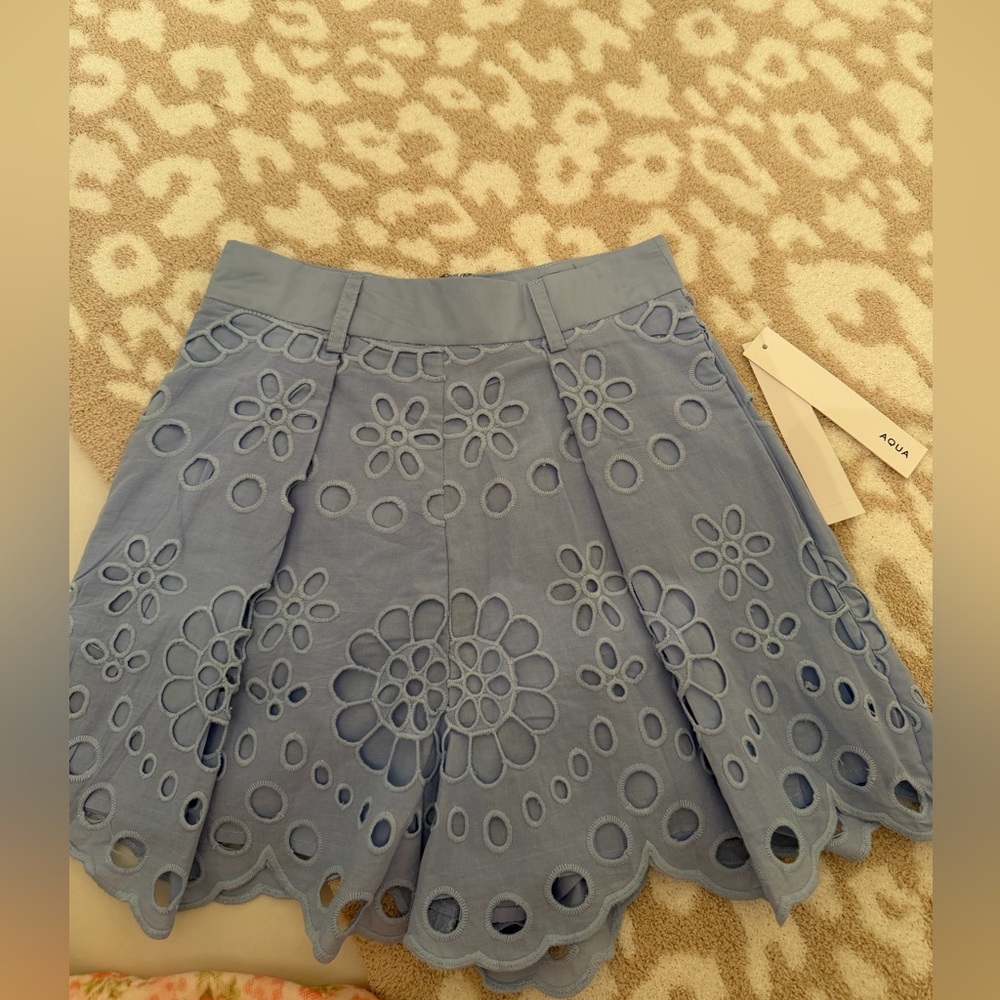 Aqua Light Blue Shorts